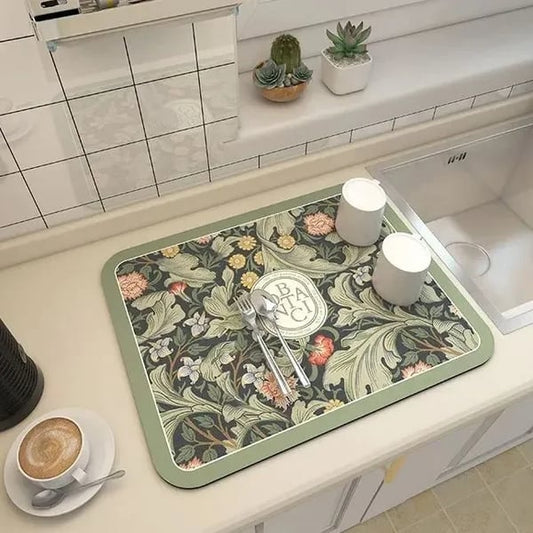 Tapis de cuisine absorbant