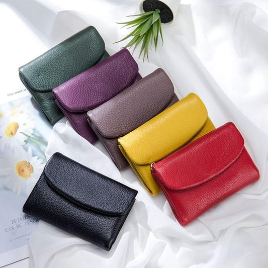 Portefeuille en Cuir de Luxe
