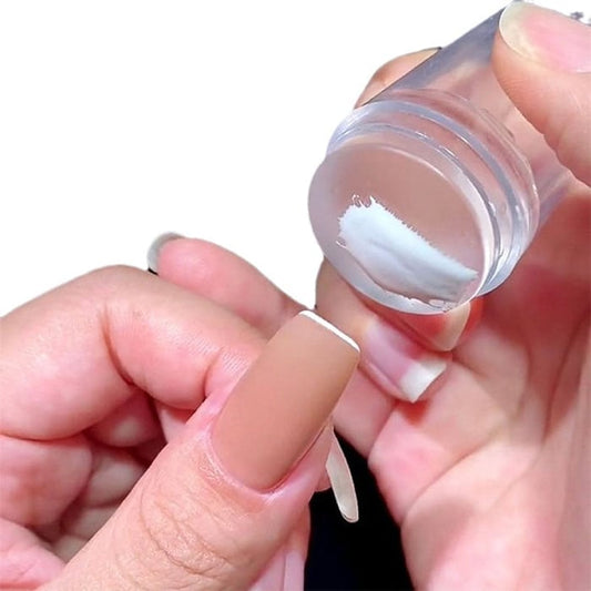 Kit de Tampon pour Manucure Française