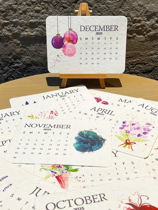 Calendrier Plantable 2025