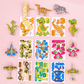 Set de puzzle 3D dessin animé | 25 puzzles