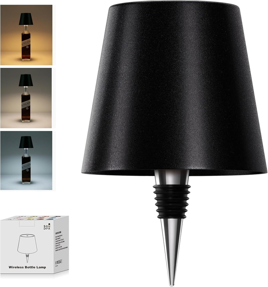 Lampe bouteille sans fil