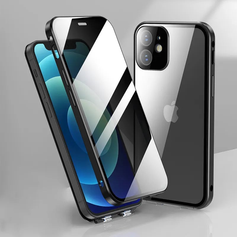 Housse de téléphone de luxe + Protecteur d'écran de confidentialité