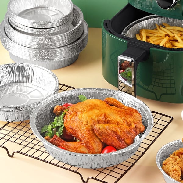 Barquette en aluminium pour friteuse à air