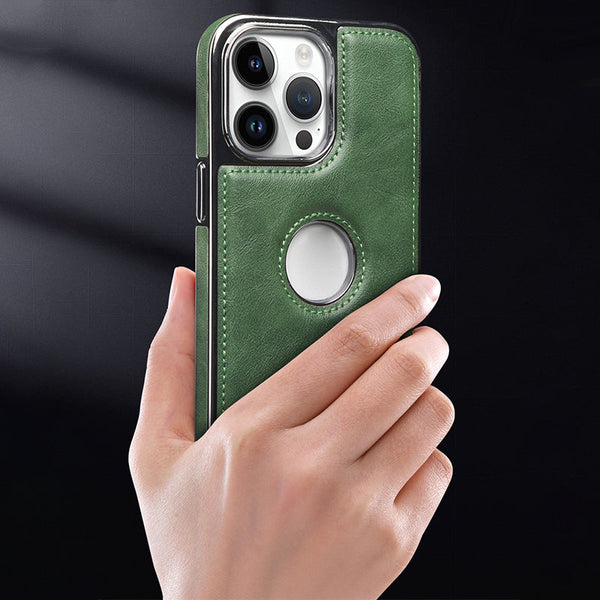 Coque iPhone en cuir de luxe