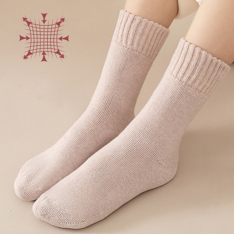 Chaussettes Thermiques En Cachemire Pour L'hiver