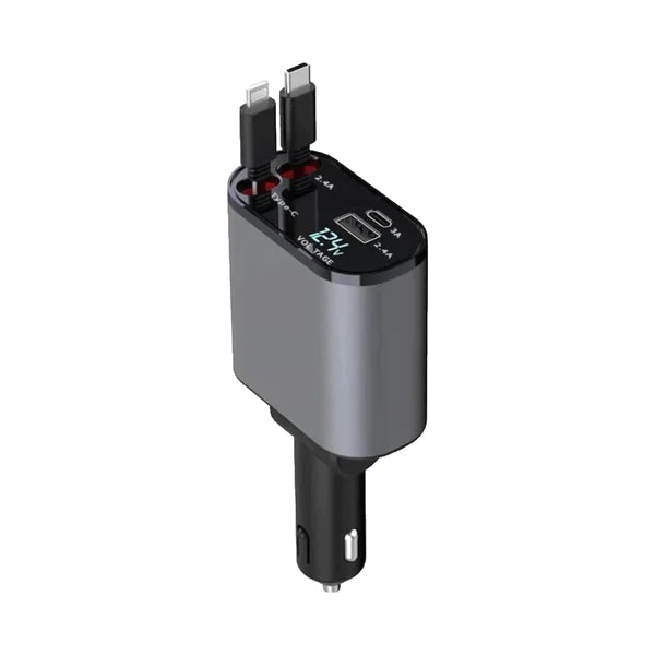 Smart™ | Chargeur de voiture 4-en-1