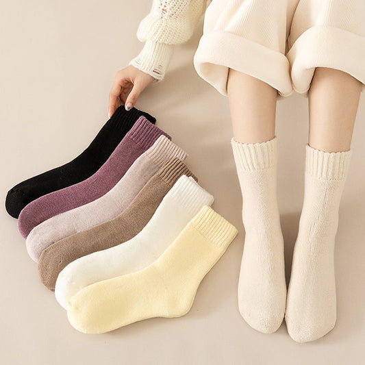 Chaussettes Thermiques En Cachemire Pour L'hiver