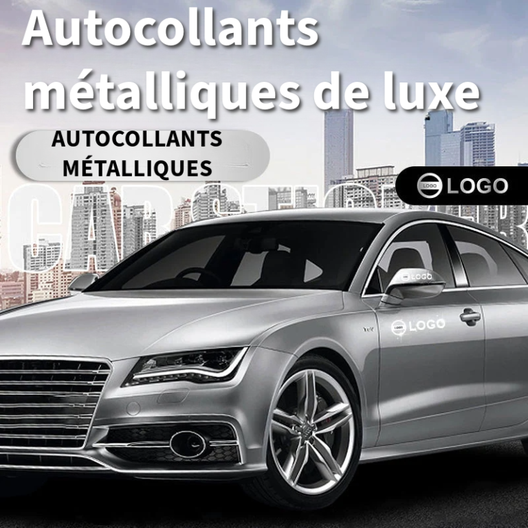 Autocollants Métalliques de Luxe